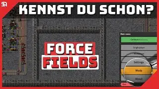 FORCE FIELDS | Factorio Mod | Deutsch