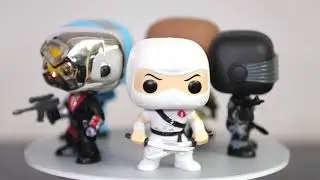 GI JOE   Cobra Commander RoadBlock Destro    Funko Pop 360 view 