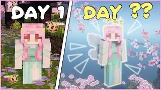 100 Days in a Cherry Blossom Minecraft World 🌸 EP.??