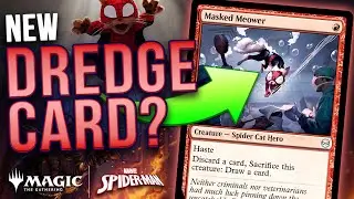 MASKED MEOWER IS THE HERO DREDGE NEEDED! Pauper Mono-Red Dredge | Marvel's Spider-Man (MTG SPM)