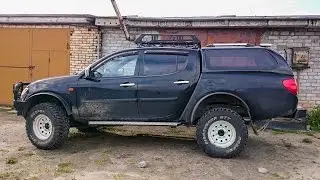 Ставим кунг и багажник на L200