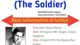 Summary of The Soldier II The Soldier Summary II Class 12th  The Soldier Summary