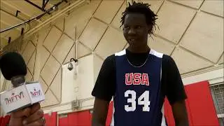 Bol Bol Interview @ 2017 Team USA Mini-Camp
