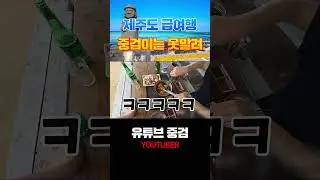 "하지말라면 더 하고싶은 중검이"#제주도