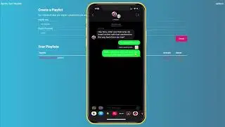 Spotify Text Playlists Demo Full Version