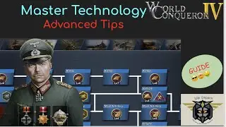 World Conqueror 4 (WC4)  Guide, Master the Technology Tree