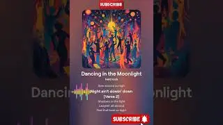 Song "Dancing in the Moonlight"/hard rock #shortvideo