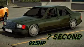 MERCEDES BENZ 190e 925HP GEARBOX SETTINGS || CAR PARKING MULTIPLAYER NEW UPDATE