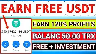 New Usdt Earning Site | Usdt Investment Site | Trx Mining Site | New Usdt Mining Site Today