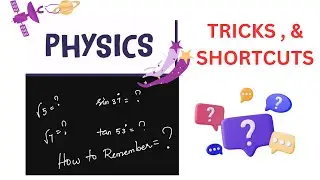 BASIC MATHS IN PHYSICS -NEET -TAMIL - SHORTCUT VALUES -TRIGNOMETRY BASCIS PART 1 I#neetphysics