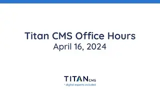 Office Hours - April 2024