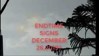 2 Suns Appears Before Solar Eclipse 26th December 2019-Endtime Signs?