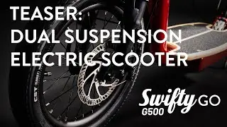 Dual Suspension Electric Scooter - Swifty GO G500 Teaser