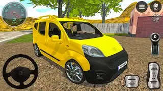 Modifiyeli Fiat Fiorino Multijet Araba Sürüş Simülatör Oyunu - Doblo Club #2 - Android Gameplay