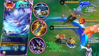 FINNALY EXP LANE AULUS HYBRID TANK AND TRUE DAMAGE BUILD - AULUS BEST BUILD AND EMBLEM 2025