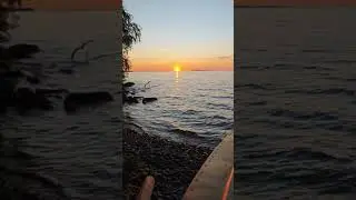 Провожаем закат в Карелии #анири #закат #карелия #отдых #красота