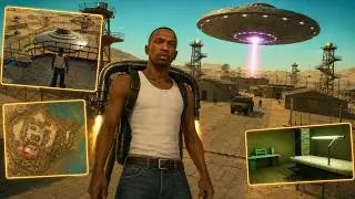 Como entrar y salir del area 51 en Gta san andreas (Fácil)  PC y PS2