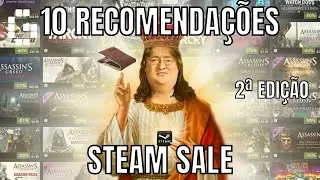 Mais 10 RECOMENDAÇÕES na STEAM SUMMER SALE 2021