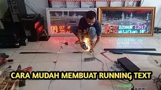 cara membuat running text