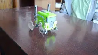 Роботы из конструкторов.Трактор