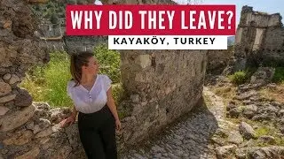 Turkish Abandoned Ghost Town | Kayaköy Fethiye Turkey | Full Time World Travel Vlog 3