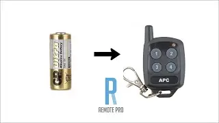 How to change/swap Battery for a APC Genuine Remote