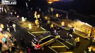 London riots 2011 - white British community defending itself