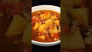 ЧЕХОСЛОВАЦКИЙ КУРИНЫЙ СУП С ФАРШЕМ. 