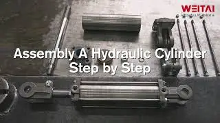 Step by Step Show You How to Assembly a #Hydraulic #Cylinder