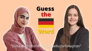 Guess funny GERMAN words