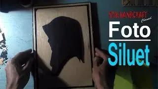 Membuat Foto Siluet Dari Stik Es krim | Handcraft