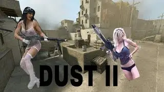 Обзор карты DUST 2 в CS 1.6 CONDITION ZERO SOURCE GO