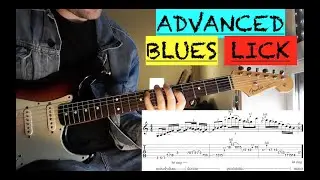 Advanced Electric Blues lick Guitar Lesson | Artist Spotlight With Tiago Franco.