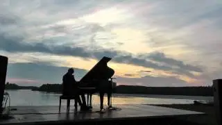 Terraferma, Arturo Stalteri a Guastalla, concento al tramonto  Impromptus e Geyser