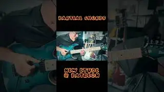 Partial chords are amazing for sliding around! New etude up: patreon.com/posts/106487887
