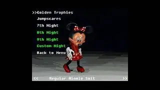 guess what character with White minnie mouse