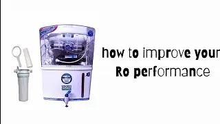 Improve your RO water purifier performance