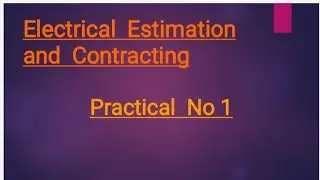 Electrical Estimation and Contracting