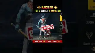 Raistar Secret V Badge IDs 😱 