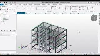 G+2 BUILDING in Tekla Structure Designer || Difference between Level load, Area load and Slab load