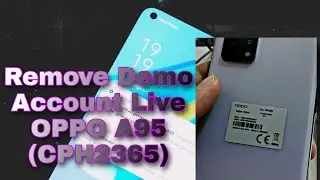 Remove Demo Live Account Oppo A95 (CPH2365)