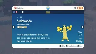 Golden Sudowoodo the  Anime in Pokémon Scarlet 🍊 and Violet 🍇 (MOD)