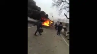 Взрыв на Джимикентском посту в ДЕРБЕНТЕ