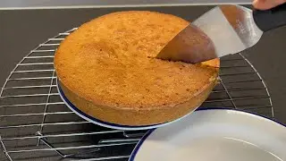 VANILLA CAKE RECIPE || PLAIN CAKE RECIPE #ghanafood  #cake #bakingrecipe