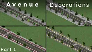 Theotown | Avenue decorations part 1