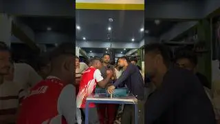 TEAM VARANASI VS TEAM PRAYAGRAJ ARM WRESTLING PRACTICE SESSION ( DAY 282 ) #minivlog #armwrestling