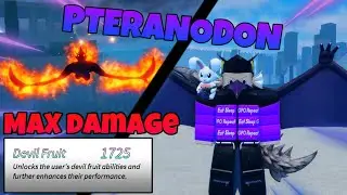 [GPO] Max Damage PTERANODON Fruit