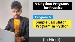 Python Program to Make a Simple Calculator | Basic calculator program using Python