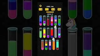 Map 646 Solution||Color Water Sort 3D!