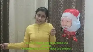 Christmas Day Poem in English/ Christmas Song/Merry Christmas/Christmas Rhymes